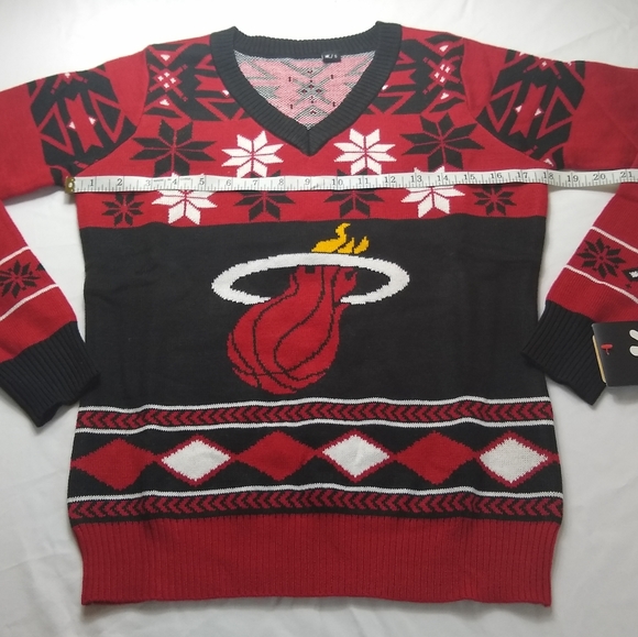 New Miami Heat Ugly Sweater - Picture 5 of 7